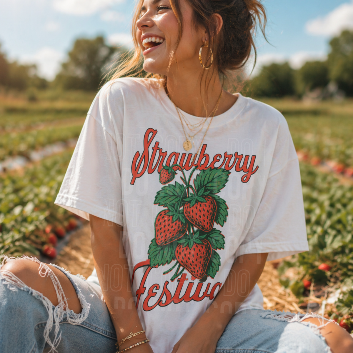 Strawberry festival (SBB) DTF Transfer