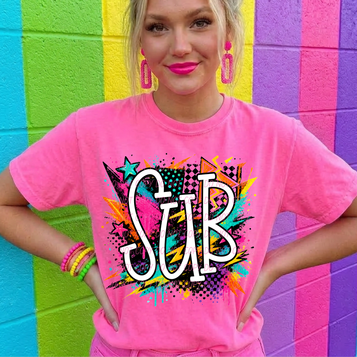 SUB totally tubular (City) DTF Transfer