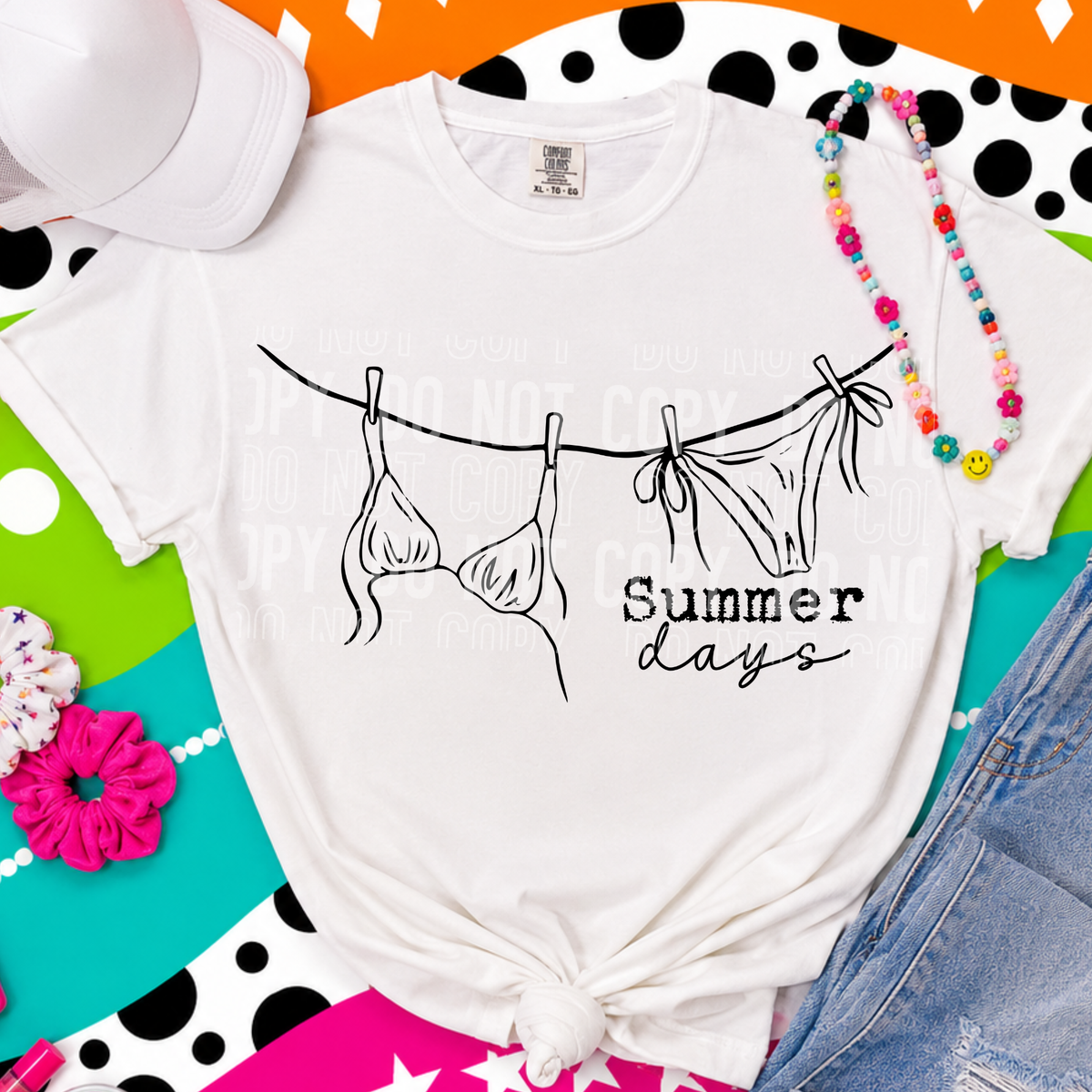 Summer days bikini (SBB) DTF Transfer