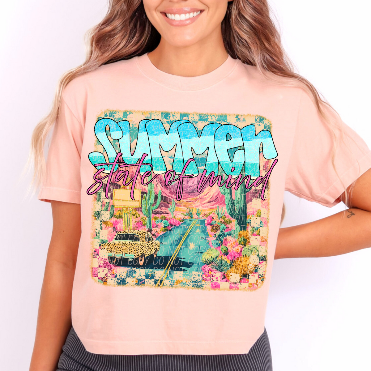 Summer state of mind Desert Road (CITY) DTF transfer