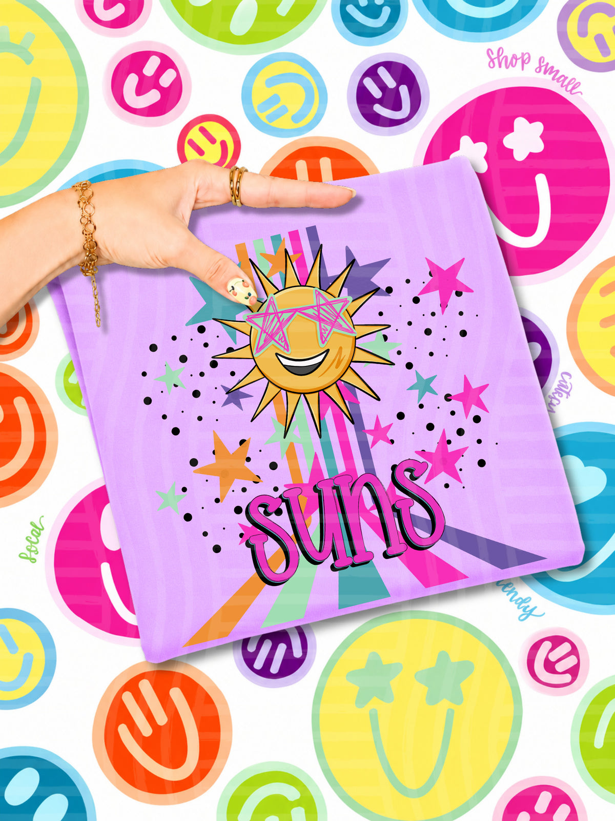 suns starry eyes rainbow (caplinger) DTF Transfer