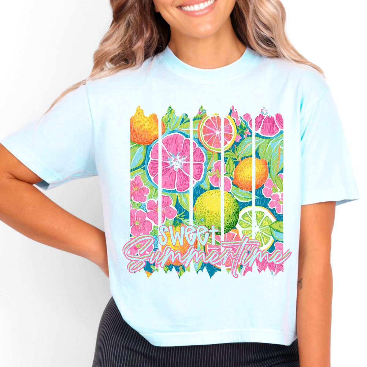 Sweet Summertime Fruits (CITY) DTF transfer