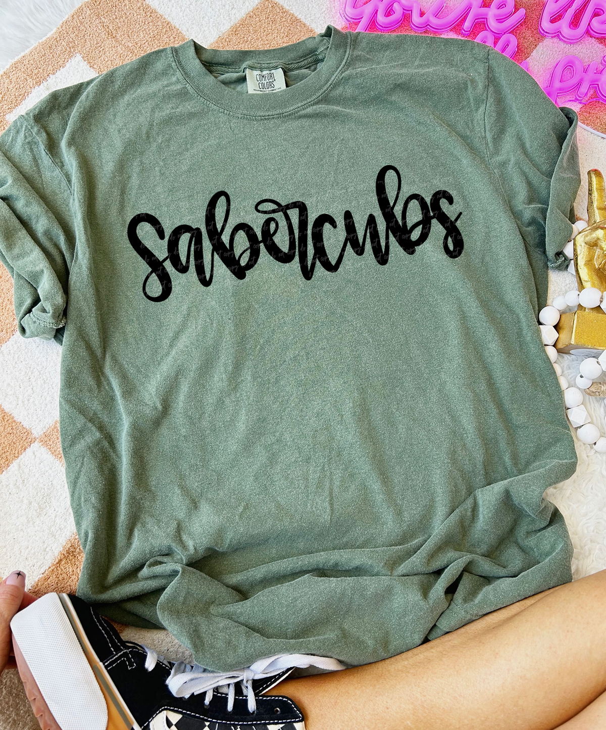 Saber Cubs Hand Lettered 54142 DTF transfer