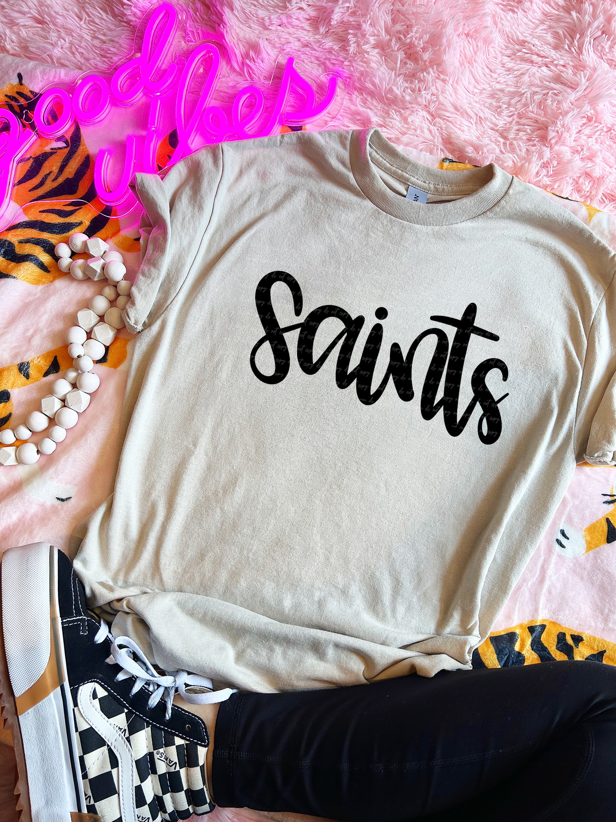 Saints Hand Lettered 54143 DTF transfer
