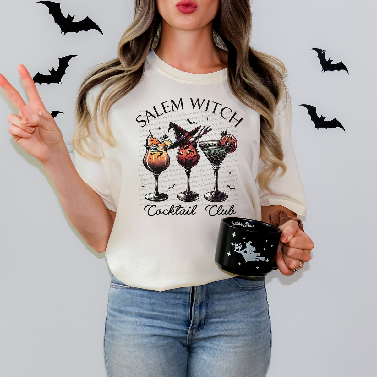 Salem Witch Cocktail Club 51655 DTF transfer