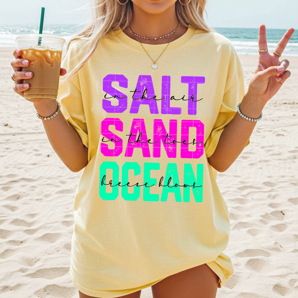 Salt sand ocean (SDD) DTF Transfer