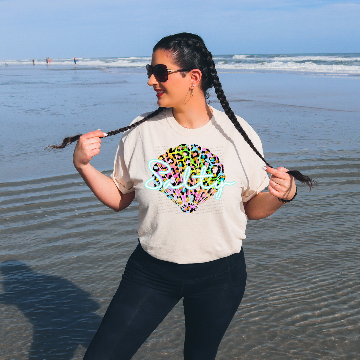 Salty Seashell 86093 DTF Transfer