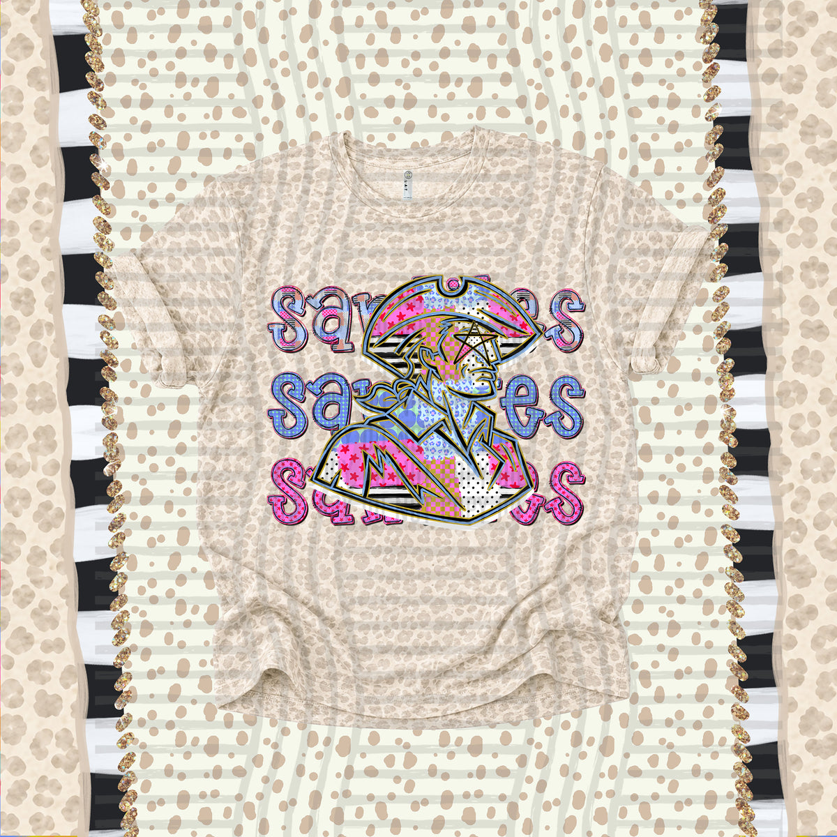 Sandiates-Dolly Doodle Print (Caplinger) DTF Transfer
