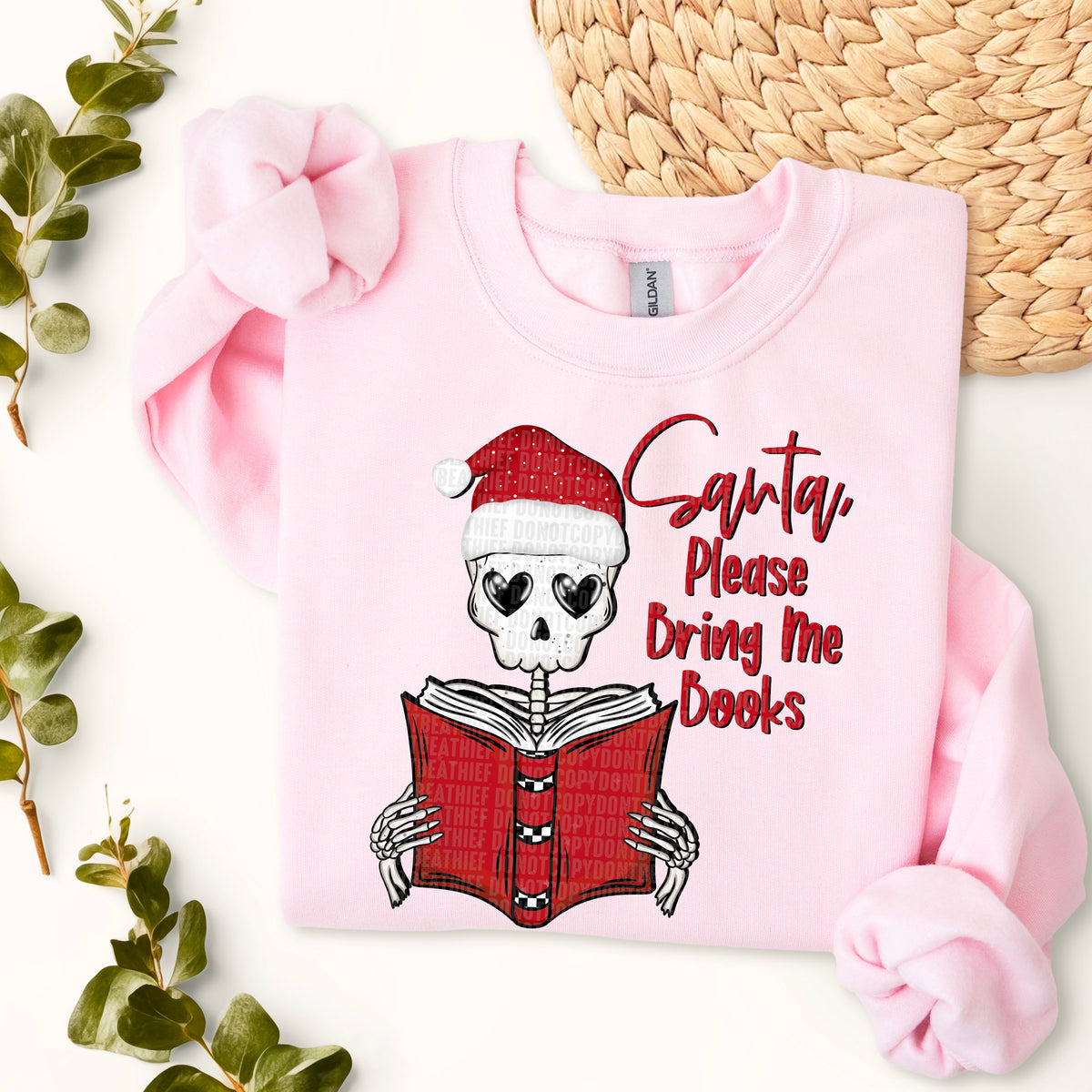 Santa Please Bring Me Books (SDD) DTF Transfer