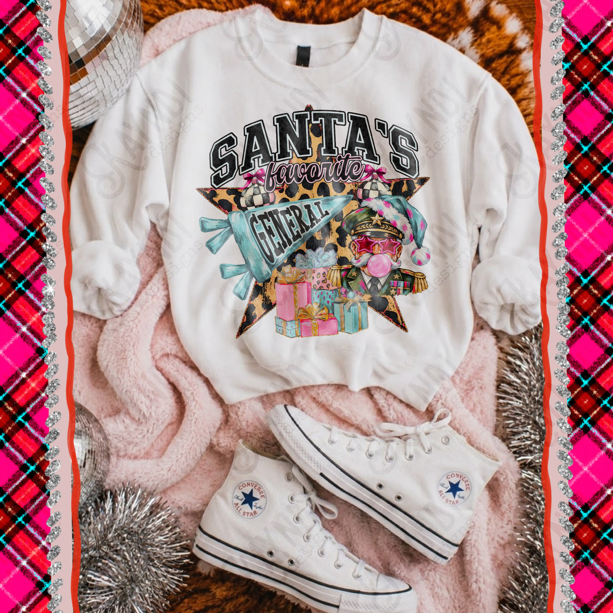 Santa's favorite General (Kayndi) DTF Transfer