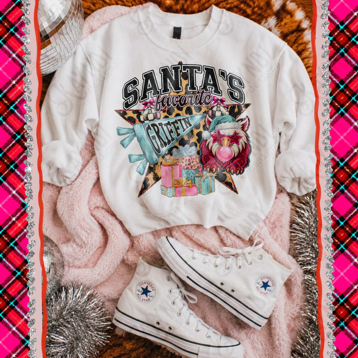 Santa's favorite Griffin (Kayndi) DTF Transfer