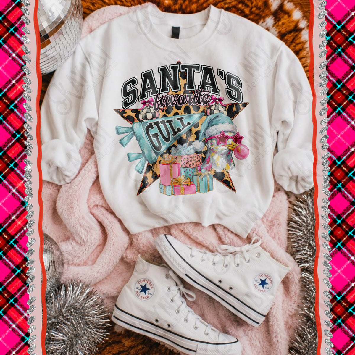 Santa's favorite Gull (Kayndi) DTF Transfer