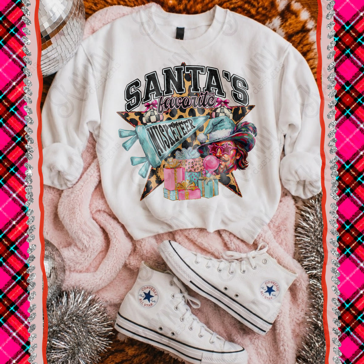 Santa's favorite Musketeer (Kayndi) DTF Transfer