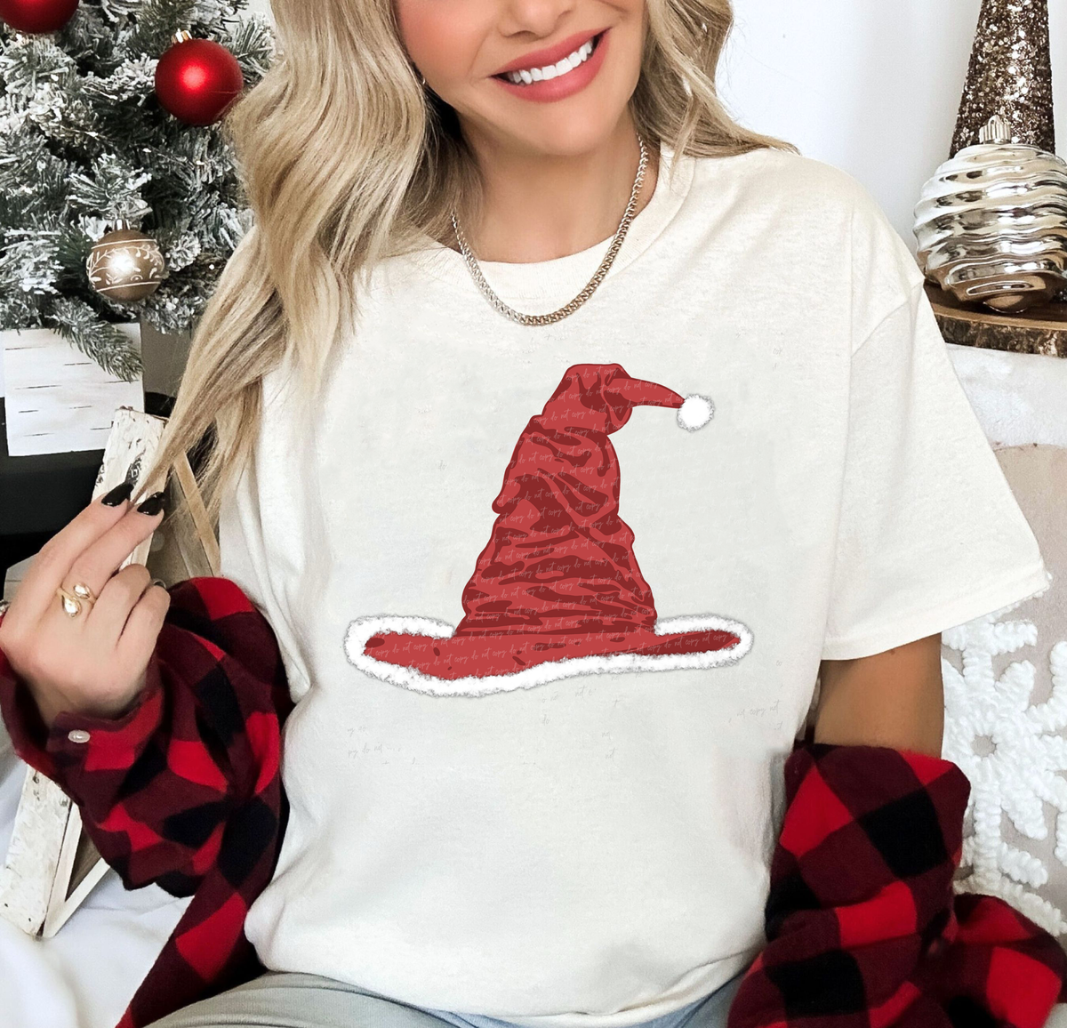 Santa Sorting Hat 115228 DTF Transfer