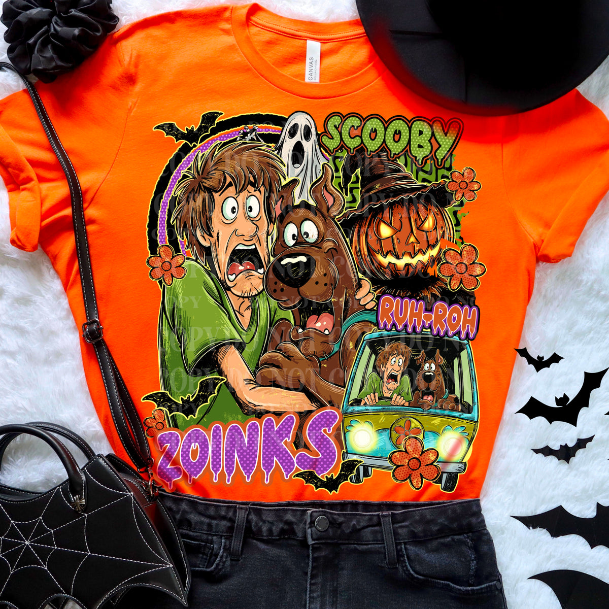Scoob ruh-roh zoinks (AG) DTF Transfer