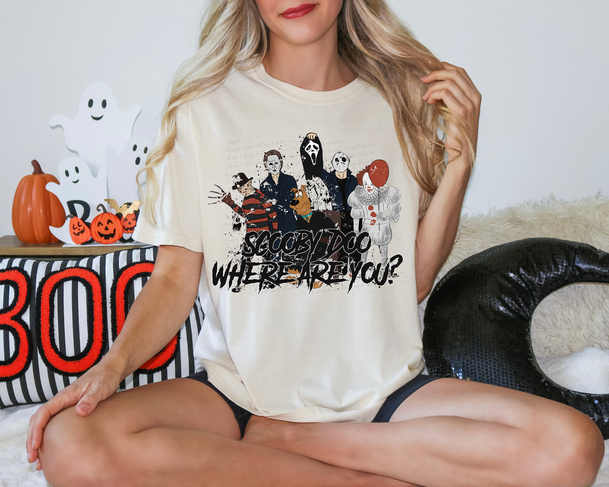Scooby Doo Where Are You Killers 114598 DTF transfer