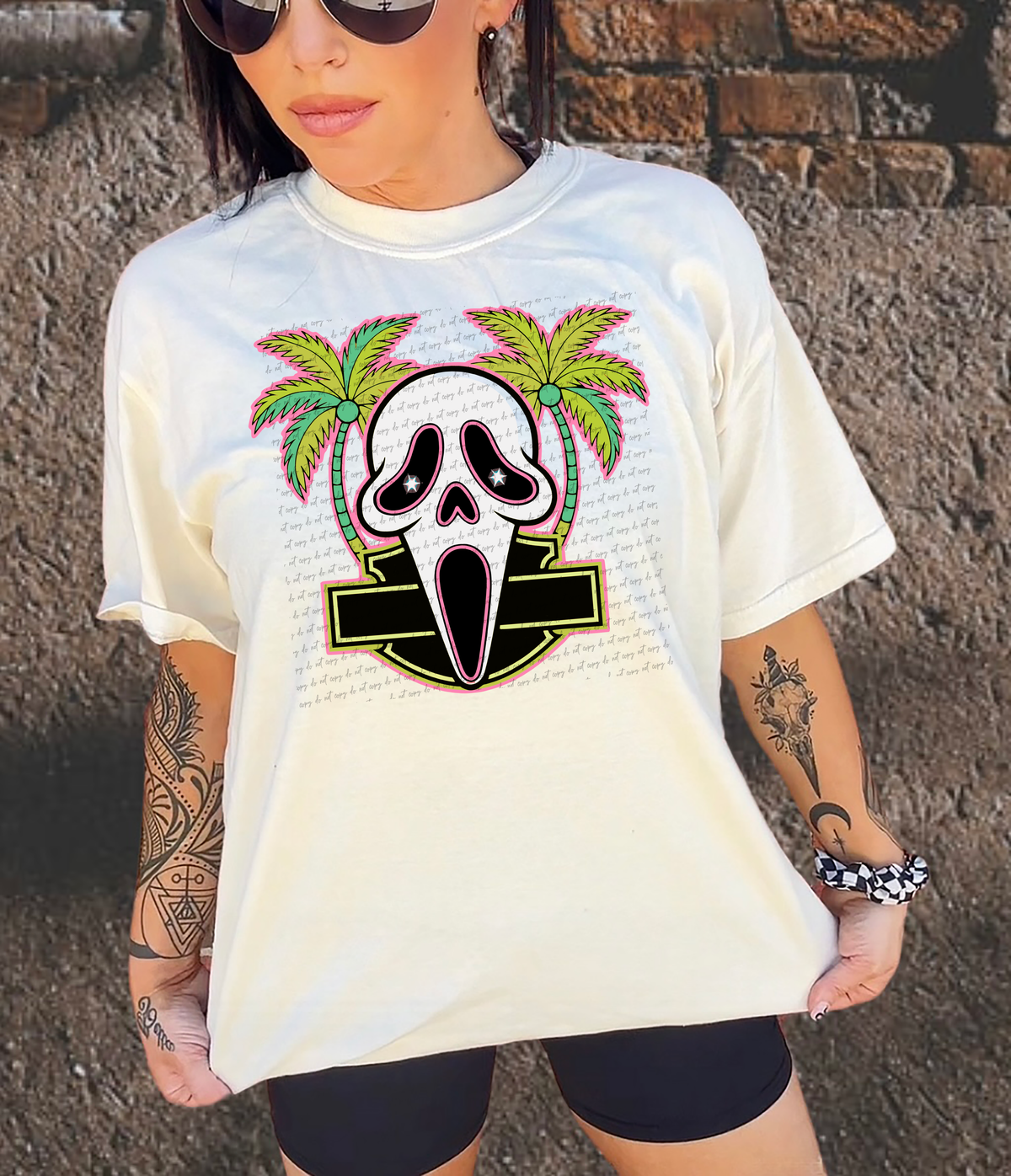 Scream Harley 108845 DTF transfer