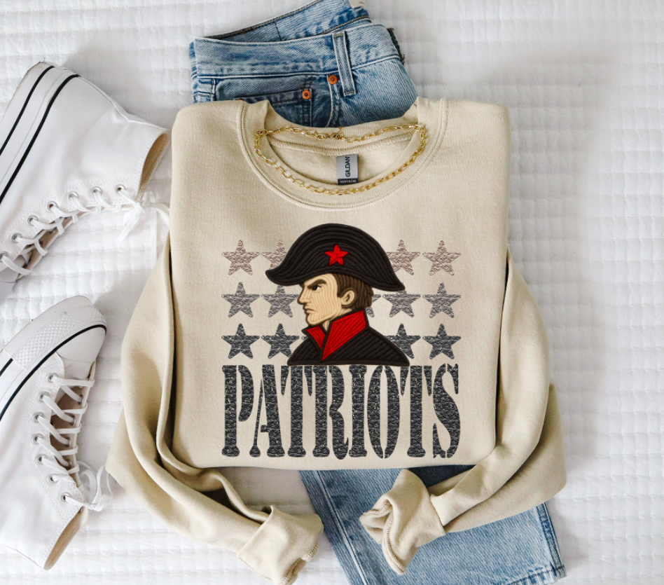 Patriots Yarn Mascot (S&G) DTF transfer