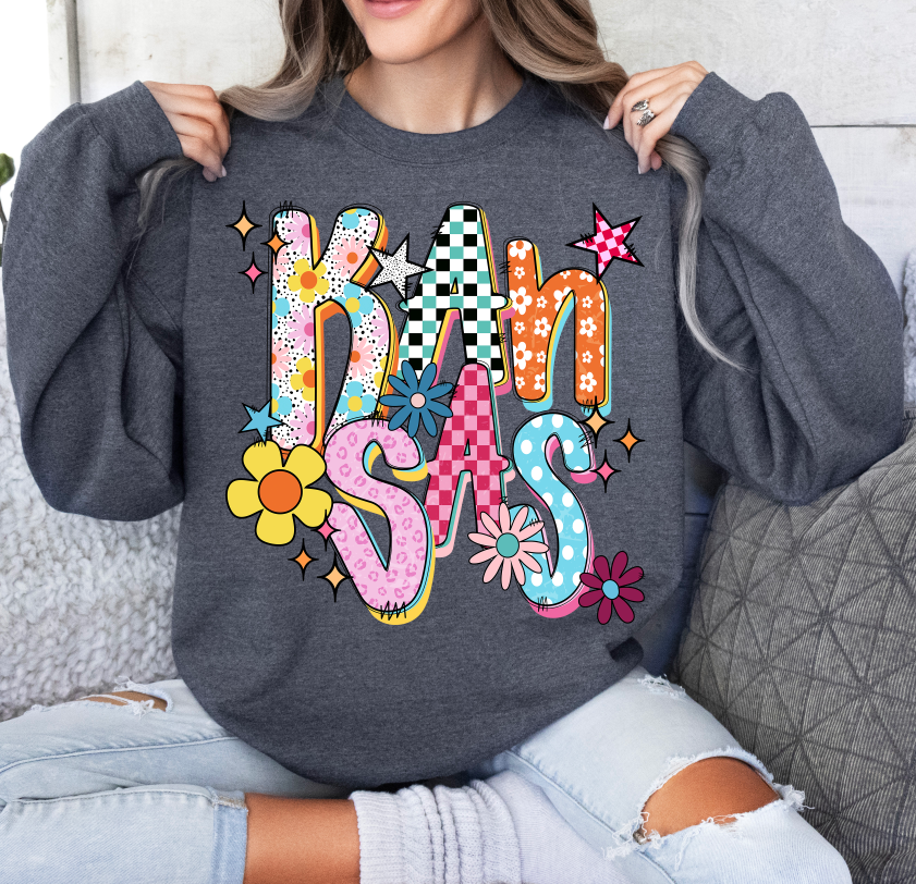 Kansas Funky Fresh State (S&G) DTF Transfer
