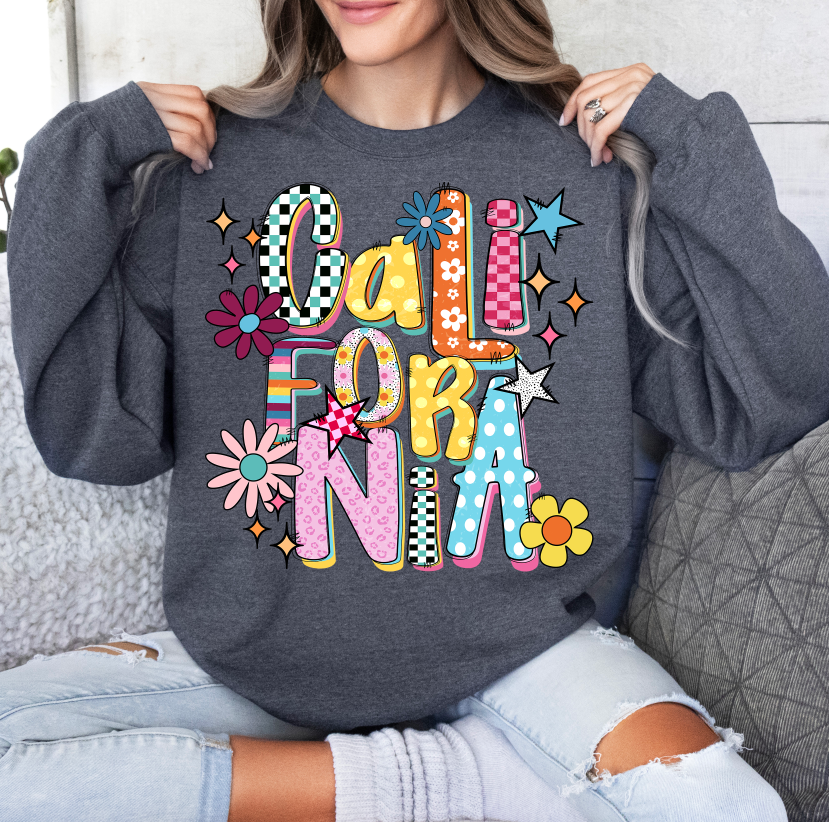 California Funky Fresh State (S&G) DTF Transfer