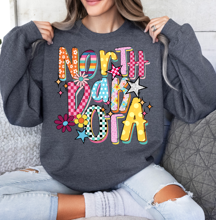 North Dakota Funky Fresh State (S&G) DTF Transfer