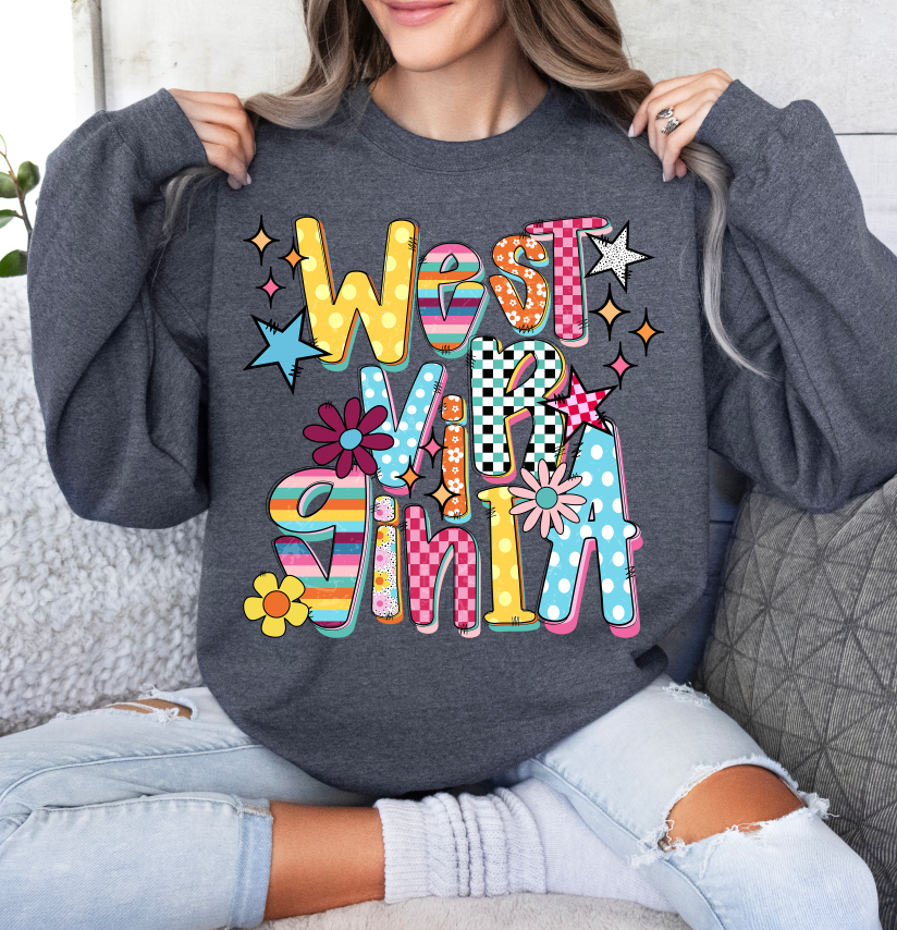 West Virginia Funky Fresh State (S&G) DTF Transfer