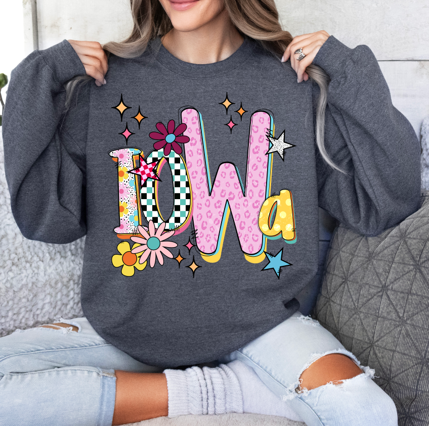 Iowa Funky Fresh State (S&G) DTF Transfer