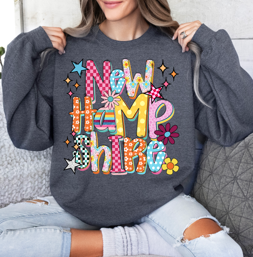 New Hampshire Funky Fresh State (S&G) DTF Transfer