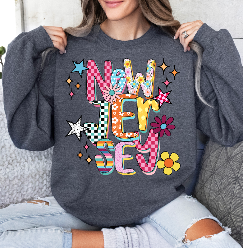 New Jersey Funky Fresh State (S&G) DTF Transfer