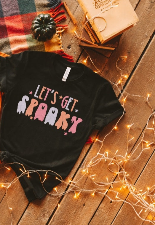 Lets get spooky retro colors 2745 DTF TRANSFER