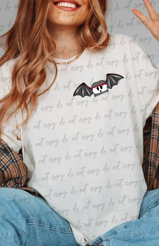 Marshmellow bat DTF TRANSFER
