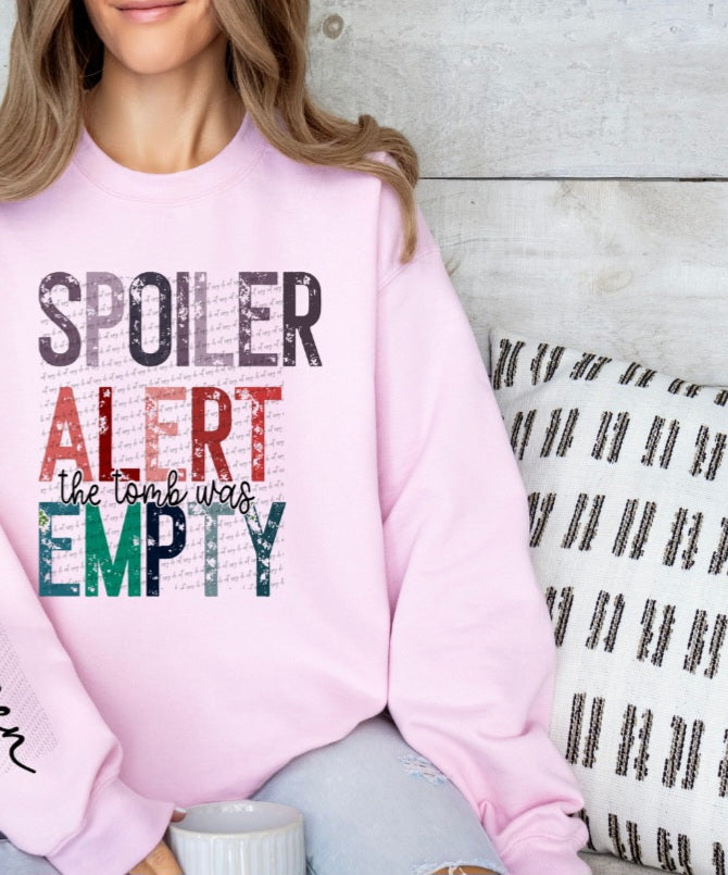 Spoiler alert the tomb is empty 22441 DTF transfer