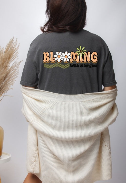 Blooming with allergies 22683 DTF transfer