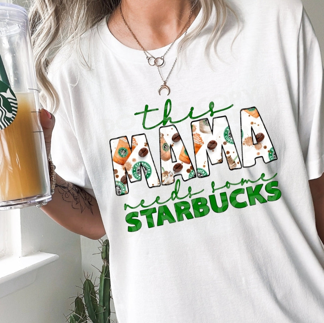 This mama needs some green 103454 DTF transfer