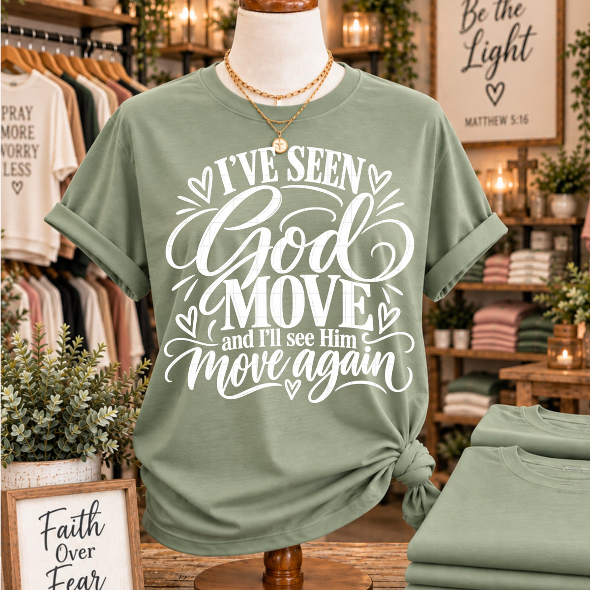 I've seen god move WHITE (SDD) Tuesday Deal DTF