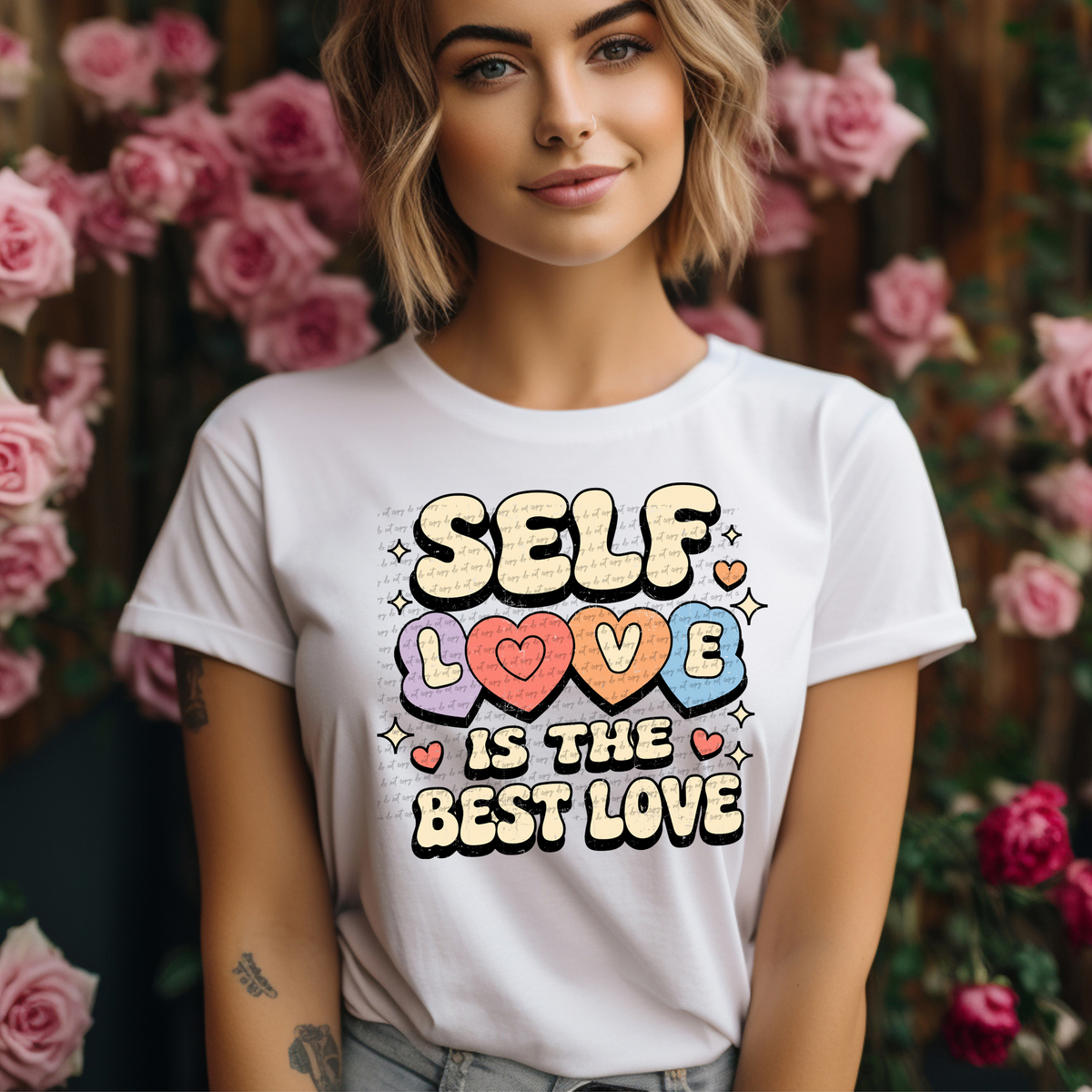 Self Love Is The Best Love 71804 DTF Transfer