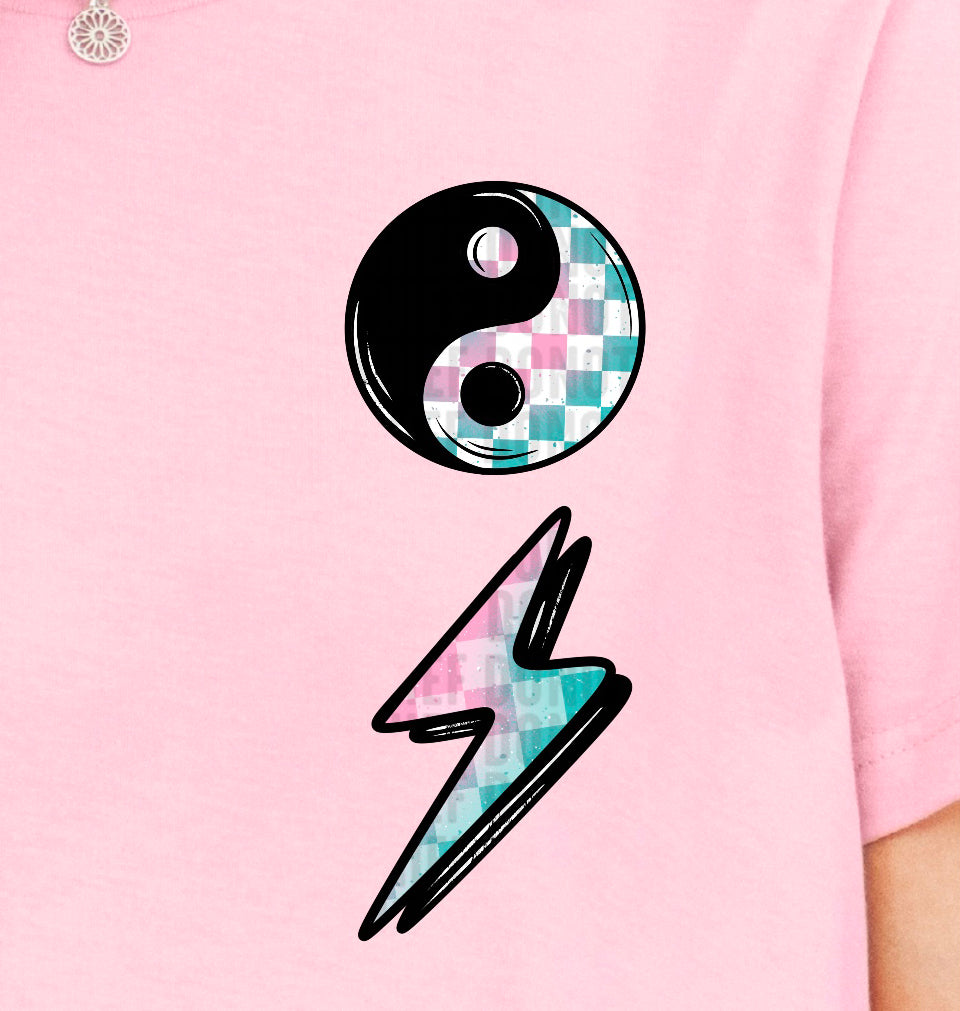 It May Feel Unbalanced Right Now But Keep Going Pocket 104386 DTF transfer