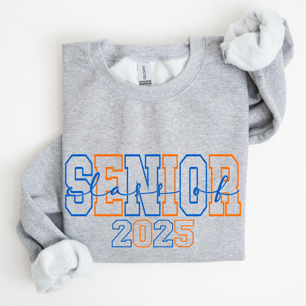 Senior Class Of 2025 Blue/Orange (SDD) DTF Transfer