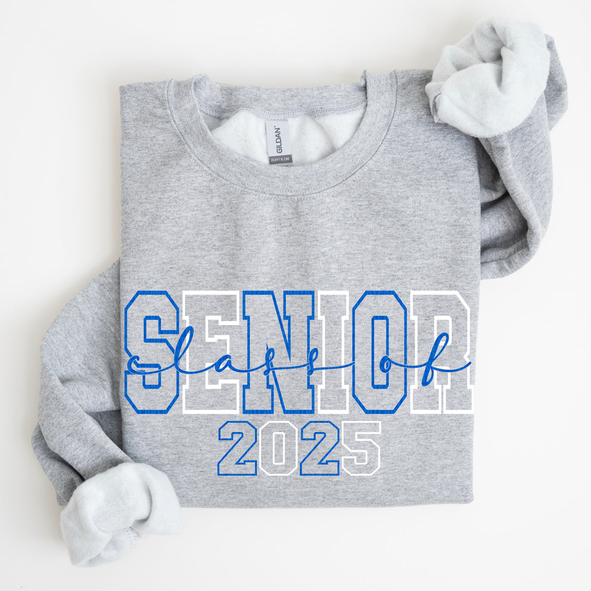 Senior Class Of 2025 Blue/White (SDD) DTF Transfer