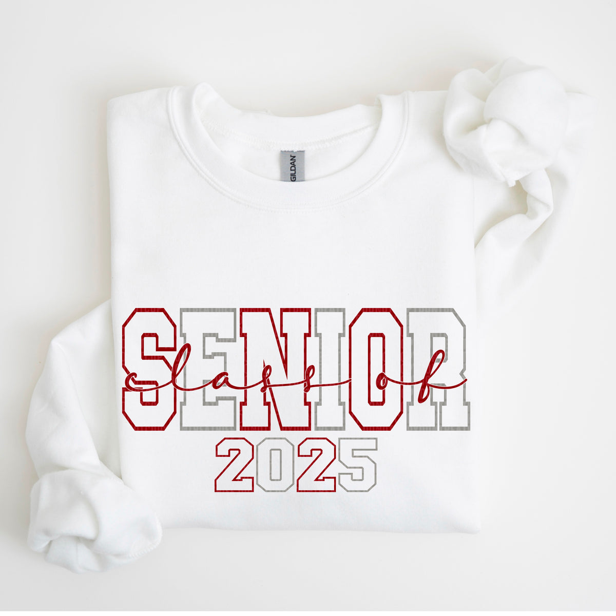 Senior Class Of 2025 Maroon/Grey (SDD) DTF Transfer