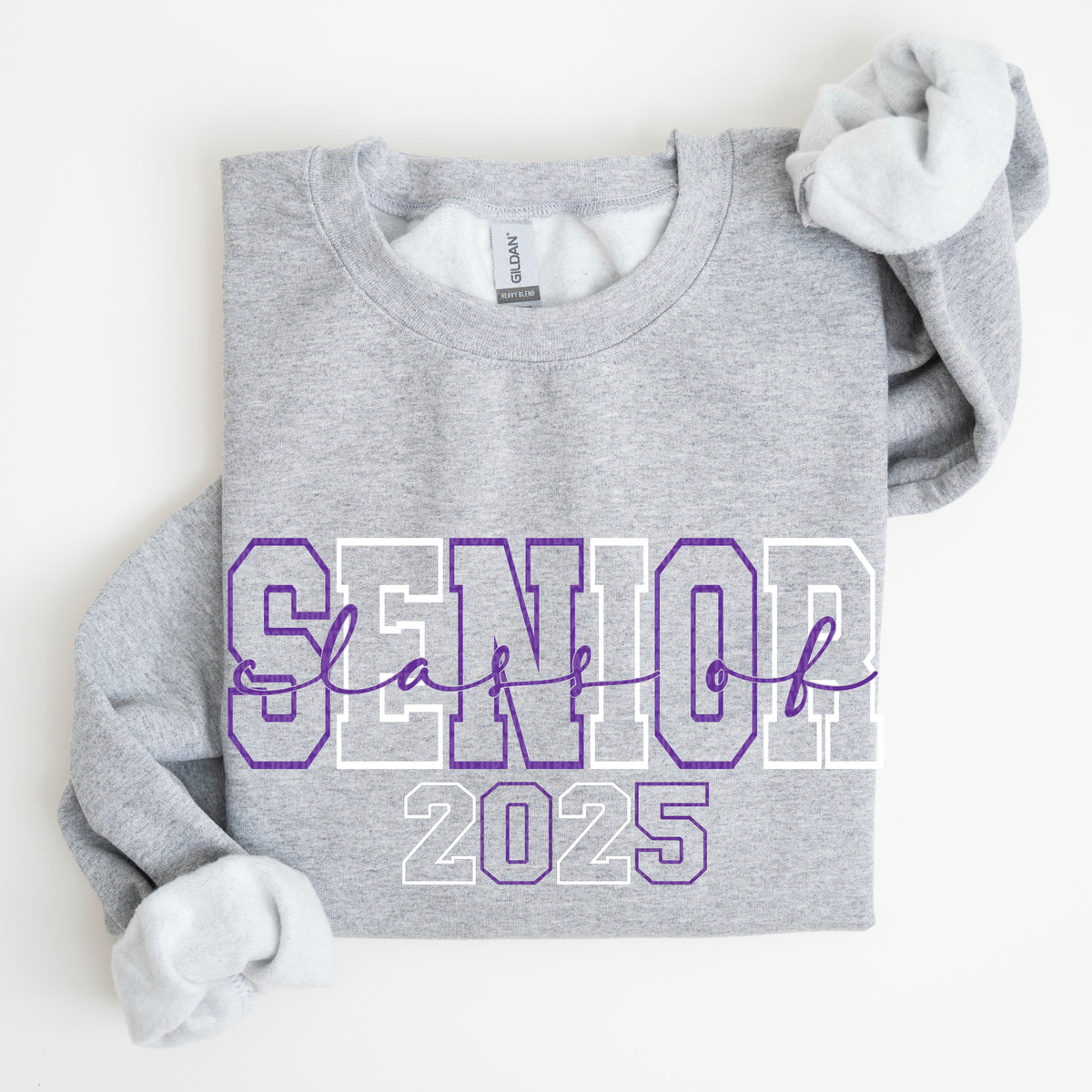 Senior Class Of 2025 Purple/White (SDD) DTF Transfer