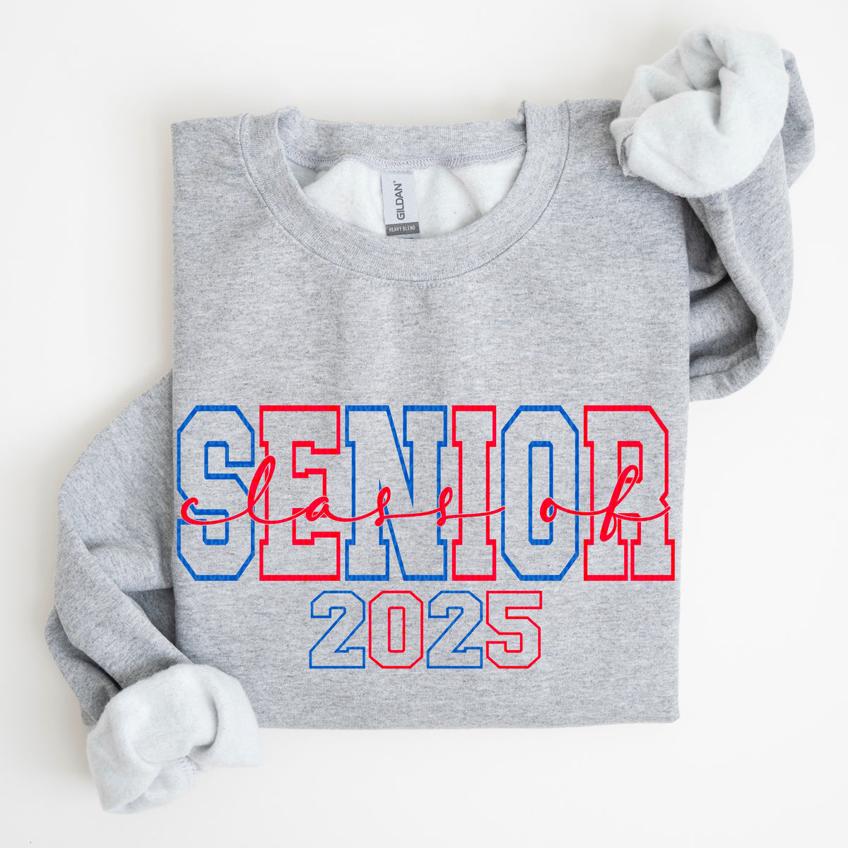 Senior Class Of 2025 Red/Blue (SDD) DTF Transfer