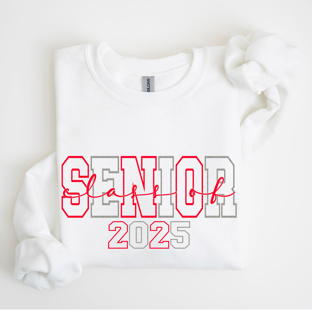 Senior Class Of 2025 Red/Grey (SDD) DTF Transfer