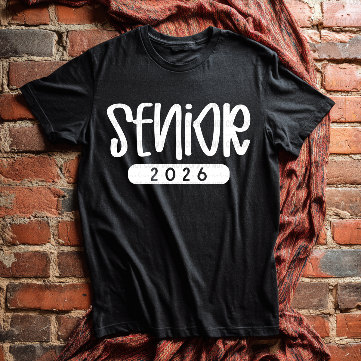 Senior 2026 WHITE (Revel) DTF Transfer