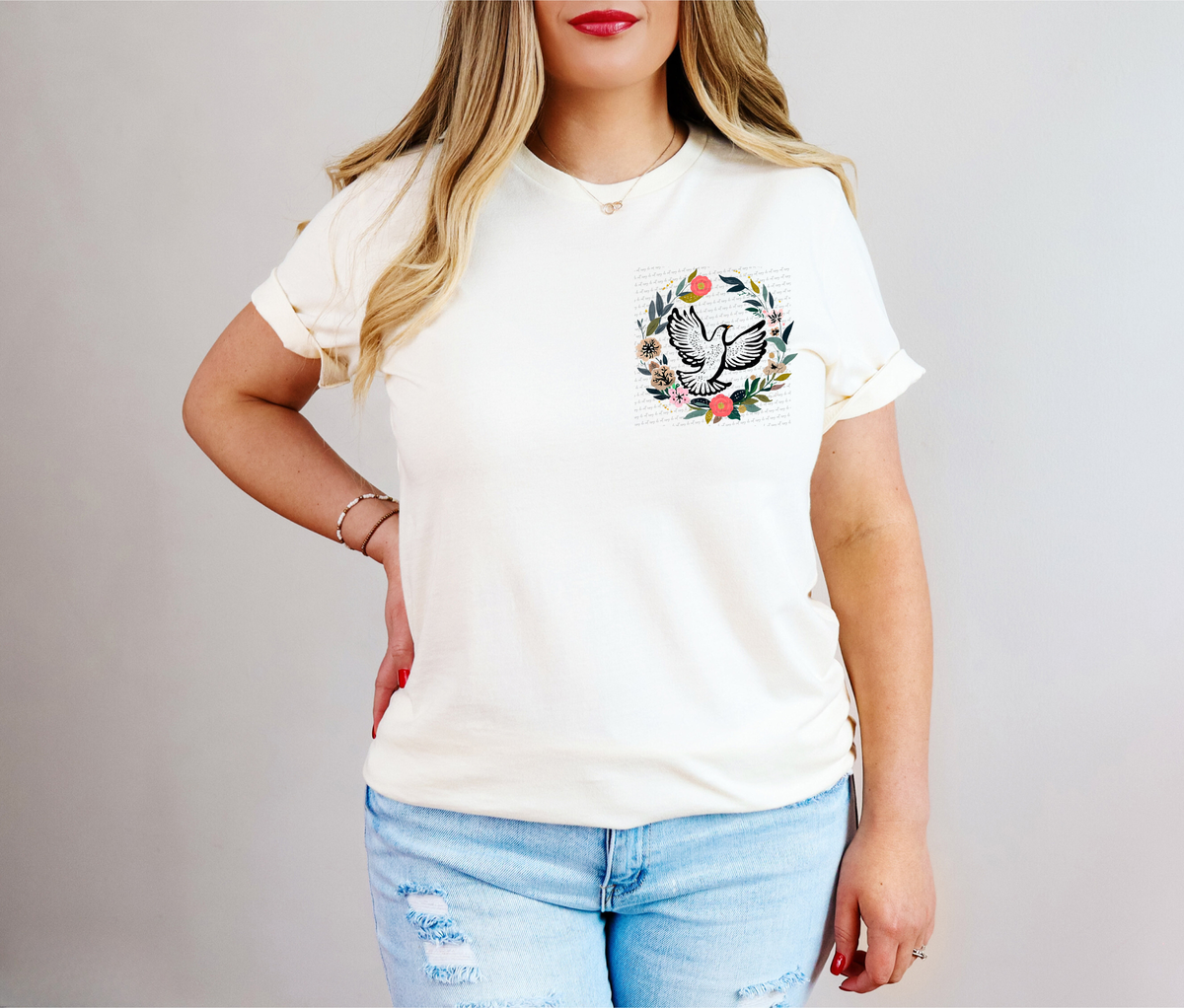 Serve Him with All your Heart (Pocket Print) 81190 DTF Transfer