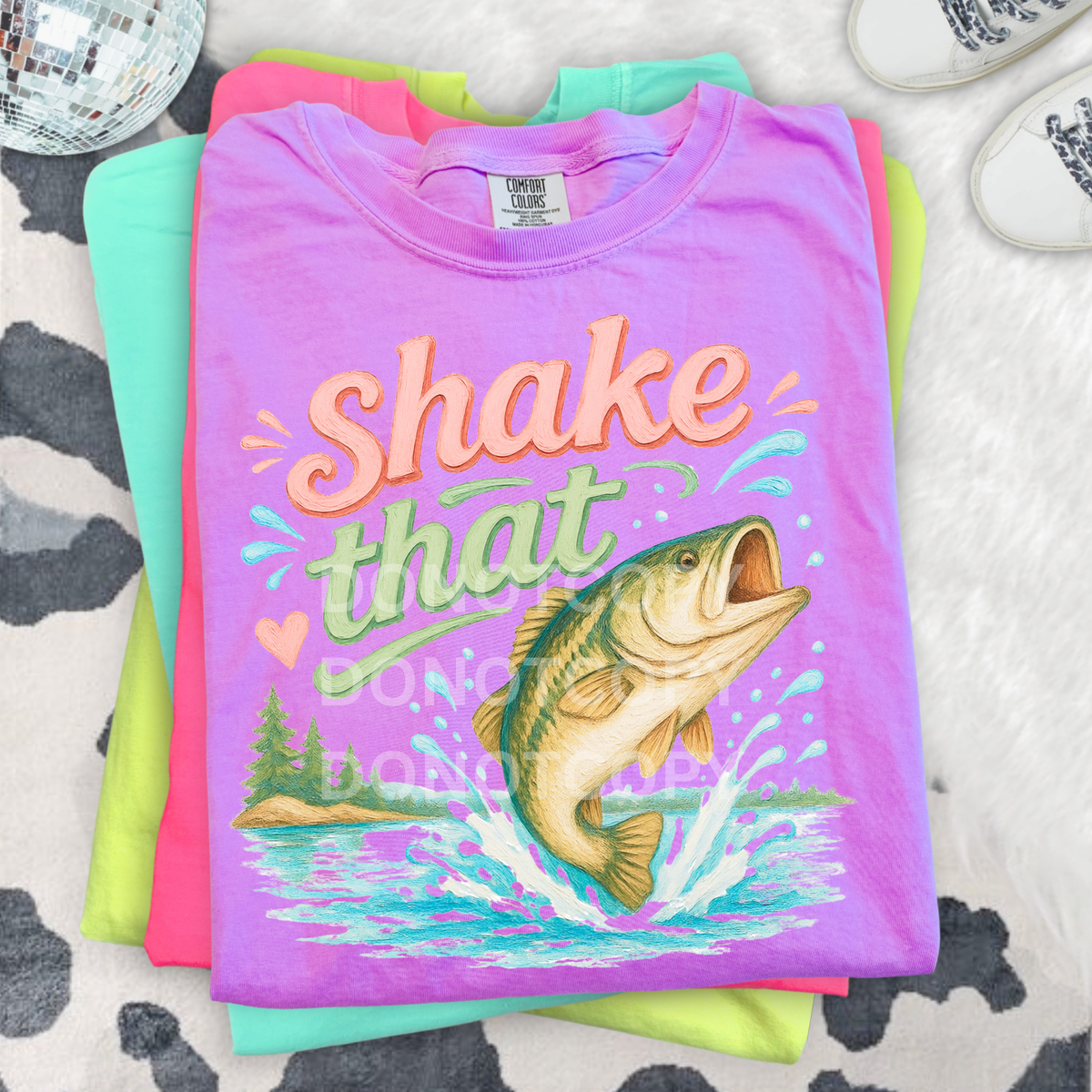 Shake that bass (CSG) DTF Transfer