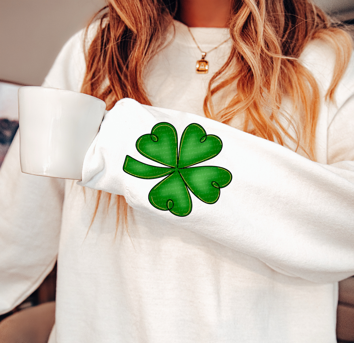 Shamrock Sleeve 89381 DTF Transfer