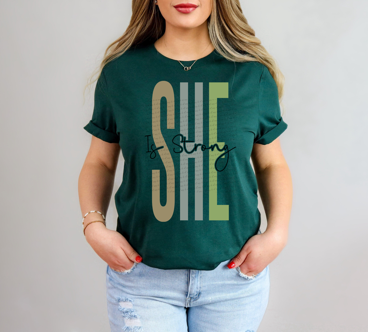 She Is Strong 57024 DTF transfer