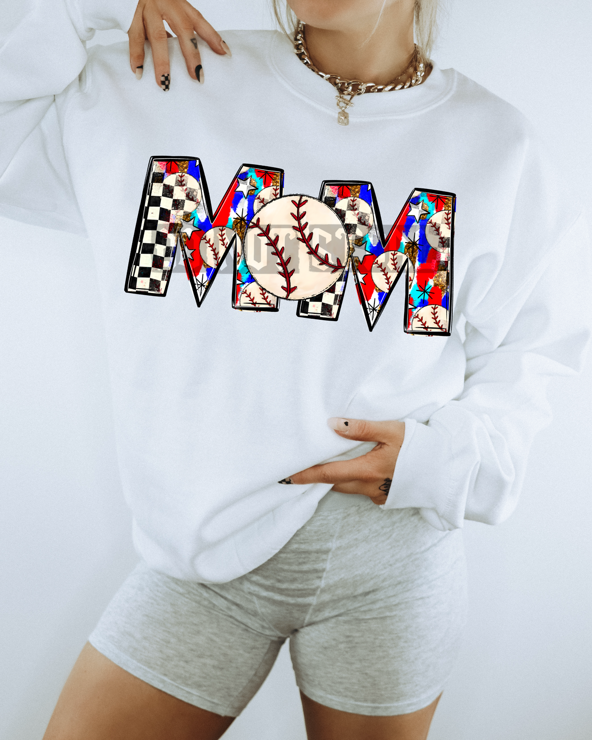 Mom baseball (C’s) DTF transfer