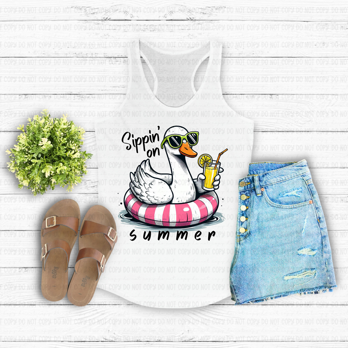 Sippin' On Summer (Revel) 102535 DTF transfer